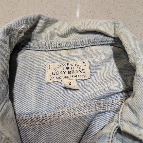Lucky Brand - Jean Jacket - Size Small - Picture 4 of 7